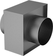 Image of Product. Front orientation. Duct Fire Dampers. For Round Duct.