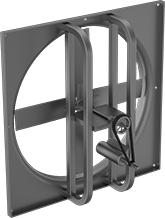 Image of Product. Front orientation. Exhaust Fans. Dust-Resistant Belt-Drive Wall-Mount Exhaust Fans.