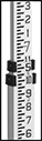 Image of Product. Front orientation. ZoomedIn view. Contains Border. Leveling Rods. Telescoping Leveling Rods.