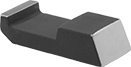 Image of Product. Front orientation. Rivet Tool Accessories and Replacement Parts. Bucking Bars, 3 15/16" Overall Length.