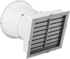 Exterior-Wall-Mount Exhaust Fans