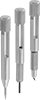Compass Point-Holding Clamps for Rulers