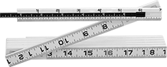 Image of Product. Front orientation. Rulers. Folding Rulers, Fiberglass, Rulers with Extension.