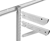 Quick-Mount Standards and Shelf Brackets