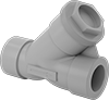 Socket-Connect Check Valves for Harsh Chemicals