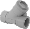 Socket-Connect Check Valves for Harsh Chemicals 