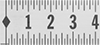 Half-Measure Adhesive-Back Rulers