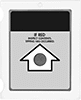 Tipped-Package-Indicating Shipping Labels