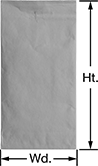 Image of Product. Front orientation. Contains Annotated. Envelopes. Paper-Padded Shipping Envelopes with Open Top.