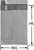 Image of Product. Front orientation. Contains Annotated. Envelopes. Paper-Padded Shipping Envelopes with Adhesive-Strip Closure.