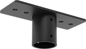 Image of Product. Mounting Brackets. Front orientation. Light Mounting Clips. Hazardous Location Linear Bay Lights, 10" Long.