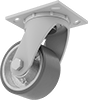 High-Capacity Economy Mauler Casters with Polyurethane Wheels