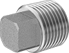 High-Pressure Titanium Threaded Pipe Fittings