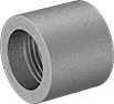 Image of Product. Female x Butt Weld. Front orientation. Pipe and Fittings. High-Pressure Titanium Threaded Pipe Fittings, Straight Adapters, Threaded Fitting Connection, Female, Butt-Weld Fitting Connection.
