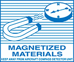 Image of Product. Front orientation. Labels. Hazardous Material Shipping Labels , Magnetized Materials.