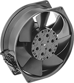 Image of Product. Front orientation. Fans. DC Equipment-Cooling Fans, Round.