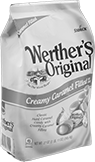 Image of Product. Front orientation. Snacks. Werther's Creamy-Filled Candy.