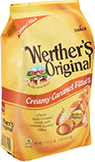 Image of Product. Front orientation. Snacks. Werther's Creamy-Filled Candy.