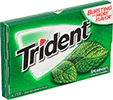 Image of Product. Front orientation. Snacks. Trident Gum.