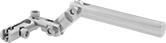 Image of Product. Front orientation. Variance Indicator Clamps. Lever Variance Indicator Clamps, Combination Stem/Dovetail Attachments.