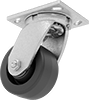 High-Capacity Nonmarking High-Temperature Casters with Phenolic Wheels 