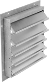 Image of Product. Front orientation. Louvers. Adjustable-Blade Wall-Mount Louvers.