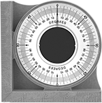 Image of Product. Front orientation. Angle Indicators. Magnetic Base.