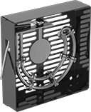 Image of Product. Front orientation. Fan Heaters. Heaters for Equipment-Cooling Fans.