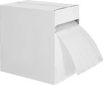 Image of Product. Front orientation. Foam Wrap. Foam Wrap in Dispenser Box.