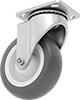 Lightweight Casters with Polyurethane Wheels