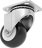 Lightweight Casters with Polyurethane Wheels