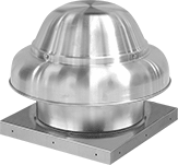 Image of Product. Front orientation. Exhaust Fans. Direct-Drive Downdraft Roof-Mount Exhaust Fans, Style 1.