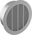 Image of Product. Front orientation. Louvers. Louvers for Enclosures, Flush Mount, Aluminum Frame and Blades.
