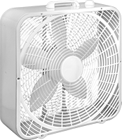 Image of Product. Front orientation. Fans. Box Fans.