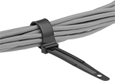 Image of ProductInUse. Front orientation. Cable Ties. Cushioned Cable Ties.