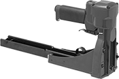 Image of Product. Front orientation. Staplers. Air-Powered Box Staplers for Double-Wall Corrugated Cardboard Boxes.