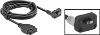 Image of Product. Front orientation. Contains Inset. Cords for Measuring Tool Data Processors. Mitutoyo 10-Pin Cords for Measuring Tool Data Processors, Mitutoyo Data Out Switch A Connection.