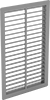 Heavy Duty Adjustable-Blade Wall-Mount Louvers