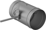 Image of Product. Front orientation. Duct Airflow Dampers. Airflow Dampers, Gasketed Airflow Damper.