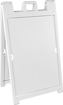 Image of Product. Front orientation. Sign Holders. A-Frame Sign Holders.