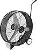 Economy Direct-Drive Mobile Floor Fans