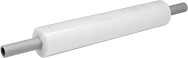 Image of Product. Front orientation. Stretch Wrap. Stretch Wrap With Handle, 2 Cardboard Handles.