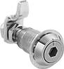 Tight-Hold Hex-Drive Cam Locks