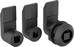 Image of Product. Front orientation. Cam Locks and Latches. Square-Drive Cam Locks, Style D.