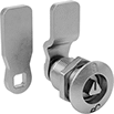 Image of Product. Front orientation. Cam Locks and Latches. Compression Triangle-Drive Cam Locks, Style A.