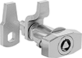 Image of Product. Front orientation. Cam Locks and Latches. Compression Triangle-Drive Cam Locks, Style C.