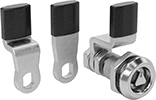 Image of Product. Front orientation. Cam Locks and Latches. Triangle-Drive Protected-Cam Locks.