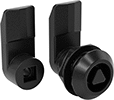Image of Product. Front orientation. Cam Locks and Latches. Triangle-Drive Cam Locks, Style B.