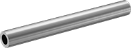 Image of Product. Front orientation. Pipe and Fittings. Extra-Thick-Wall Stainless Steel Unthreaded Pipe Nipples and Pipe.