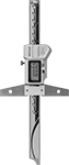 Image of Product. Front orientation. Depth Gauges. Harsh Environment Mitutoyo Electronic Depth Gauges.